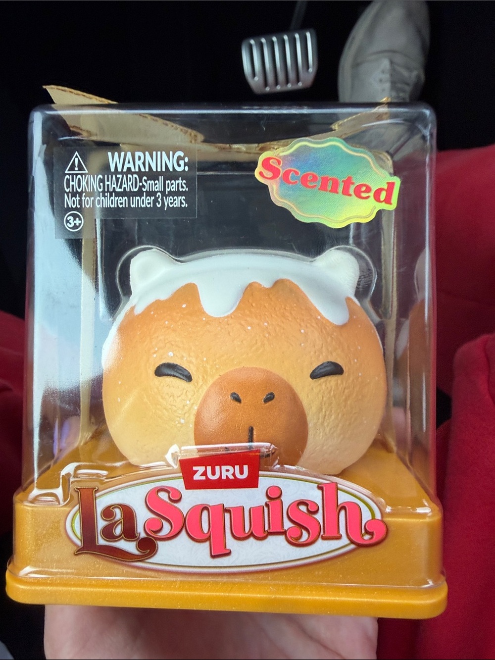 LaSquish Scented Kids Bath Toy - Orange